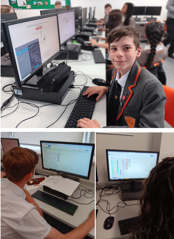 A collage of a child using a computer
AI-generated content may be incorrect.