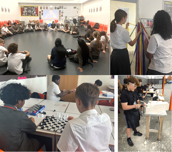 A collage of people in a classroom
AI-generated content may be incorrect.