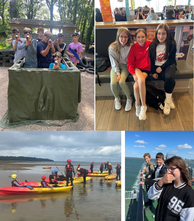 A collage of people in kayaks
AI-generated content may be incorrect.