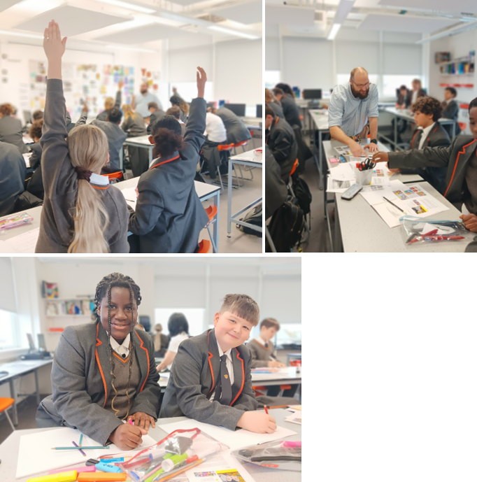 A collage of a group of people in a classroom
AI-generated content may be incorrect.