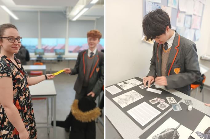 A collage of a person in a school uniform
AI-generated content may be incorrect.